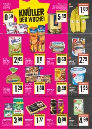 Gazetka promocyjna E Center - Angebote der Woche - Gazetka - ważna od 27.08 do 27.08.2022 - strona 10 - produkty: ariel, banane, bananen, Becher, bohne, bohnen, bohnenkaffee, brot, dallmayr, dallmayr prodomo, de beukelaer, discount, eis, elle, flammkuchen, frucht, fruchtjoghurt, gemahlener bohnenkaffee, gin, joghur, joghurt, kaffee, kaffeegenuss, Käse, korn, kuchen, lamm, leberkäs, leberkäse, lieken, maggi, nuss, Ofen, original wagner, pizza, prodomo, reis, Rockstar, sahne, sahne joghurt, schoko, schuhe, steinofen, steinofen pizza, tee, Ti, urkorn, vita, wagner