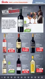 Gazetka promocyjna Famila - Prospekte - Gazetka - ważna od 21.10 do 21.10.2023 - strona 18 - produkty: auer, bio, burgunder, chardonnay, chateau, cuvée, dornfelder, eis, ente, fisch, flasche, Geflügel, grand sud, grauer burgunder, grill, Käse, LG, mac, merl, nuss, pasta, reis, rind, rouge, salat, schwein, spätburgunder, Ti, wein, weine, Wild, ZTE