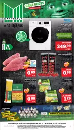 Gazetka promocyjna Marktkauf - Prospekt - Gazetka - ważna od 22.06 do 22.06.2024 - strona 1 - produkty: erde, gefu, grünländer, italienische pasta, Käse, pasta, playmobil, Ria, schnitzel, schwein, schweine, schweineschnitzel, Ti, waschmaschine, wein, weine