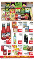 Gazetka promocyjna Marktkauf - Prospekt - Gazetka - ważna od 22.06 do 22.06.2024 - strona 22 - produkty: aktionspreis, basmati, bio, deka, eis, flasche, gelee, gin, ketchup, konfitüre, konfitüre extra, kraft, Kürbis, Kürbiskernöl, mehl, müsli, nuss, paella, rapsöl, reines rapsöl, reis, riegel, sauce, Schwartau, socken, Spezi, thomy, Ti, tomate, tomaten, tomaten ketchup, ZTE, zucker