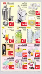 Gazetka promocyjna Marktkauf - Prospekt - Gazetka - ważna od 22.06 do 22.06.2024 - strona 36 - produkty: auer, Becher, beutel, cocktail, cocktails, Cocktailshaker, decke, Deckel, edelstahl, eimer, eis, eiswürfel, frucht, Gläser, Kinder, LG, Messbecher, milch, Mixer, montana, reis, Ria, rwe, sekt, shake, Ti, würfel