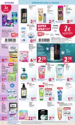 Gazetka promocyjna Rossmann - Prospekte - Gazetka - ważna od 13.01 do 13.01.2023 - strona 8 - produkty: Alwa, Always, auer, axe, balsam, beutel, binden, bree, bruno banani, coupon, creme, cremedusche, deo, deo roll-on, deospray, deospray 150 ml, dove, duschdas, dusche, duschgel, Einmalwaschlappen, elle, Engel, Facelle, flüssigseife, Fusswohl, gillette, gillette venus, handcreme, isana, Jean Carol, körperpflege, natur, natura, oder deo roll-on, olive, palmolive, Rasierklinge, rasierklingen, rexona, roll-on, sagrotan, sana, Seife, seifenspender, Signal, slip, slipeinlagen, spartipp, Tampon, tampons, Ti, Tiere, Ultra-Binden, venus, waschlappen, wilkinson