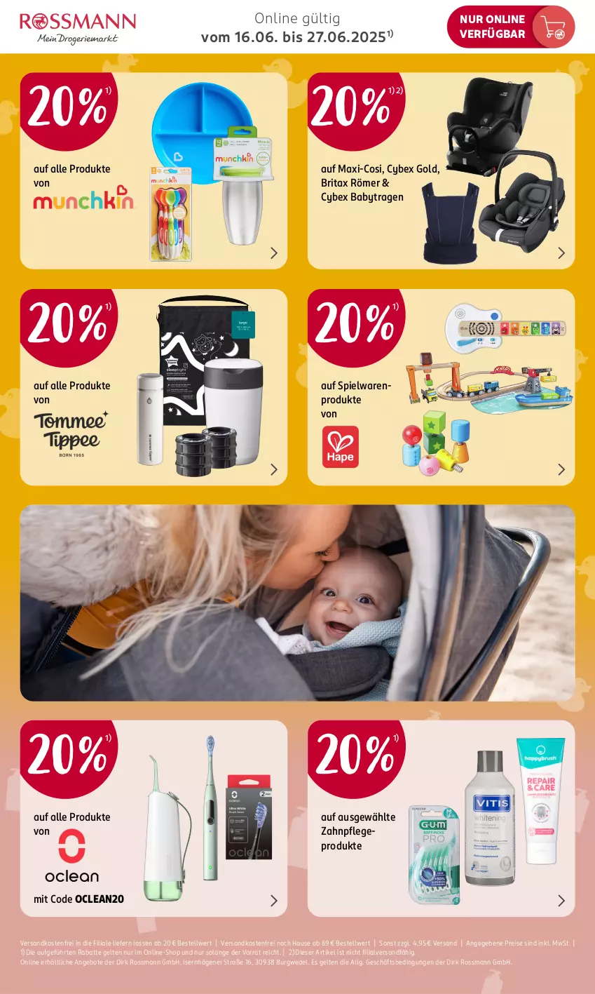 Aktueller Prospekt Rossmann - Prospekte - von 16.06 bis 27.06.2025 - strona 2 - produkty: angebot, angebote, brita, eis, LG, ndk, reis, spielwaren, Ti, versandkostenfrei, wedel