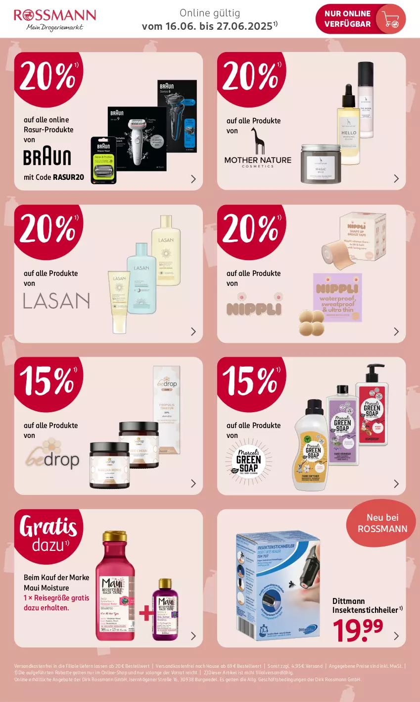 Aktueller Prospekt Rossmann - Prospekte - von 16.06 bis 27.06.2025 - strona 4 - produkty: angebot, angebote, dittmann, eis, LG, ndk, reis, sekt, Ti, versandkostenfrei, wedel