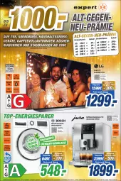 Gazetka promocyjna Expert Bonn - Prospekte - Gazetka - ważna od 20.01 do 20.01.2023 - strona 1 - produkty: abholpreise, alle preise sind abholpreise, aqua, aquastop, auto, dvb, DVB-T, Dyson, eis, kaffee, kaffeevollautomat, kaffeevollautomaten, küche, Küchen, küchenmaschine, Oled-TV, reis, rel, rind, rinder, soundbar, staubsauger, Ti, tomate, tomaten, tuner, usb, vollautomaten, waschmaschine