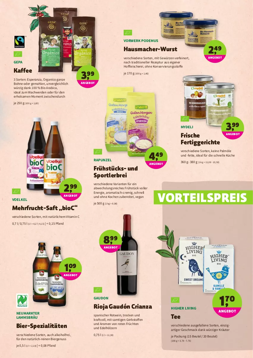 Aktueller Prospekt Denns Biomarkt - Prospekte - von 24.11 bis 07.12.2021 - strona 5