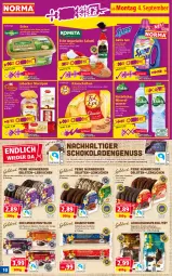 Gazetka promocyjna Norma - Norma - Gazetka - ważna od 11.09 do 11.09.2023 - strona 10 - produkty: aktiv gel, auer, Bau, Bauer, Becher, Berger, beutel, brot, butter, cin, Edelmarzipan, Edelmarzipantaler, flasche, früchte, gin, kakao, kartoffel, kartoffeln, Käse, kirsch, kirsche, kuchen, kühlregal, Lebkuchen, Lübecker, marzipan, milch, natur, nürnberger, Nürnberger Lebkuchen, nuss, Oblaten, orange, paprika, pfeffer, pflaume, rapsöl, regal, salami, salz, schoko, schokolade, schokoladen, Spezi, Ti, Ungarische Salami, vollmilch, wasser