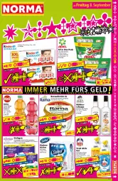 Gazetka promocyjna Norma - Norma - Gazetka - ważna od 11.09 do 11.09.2023 - strona 15 - produkty: aktiv gel, aufstrich, Becher, beere, brot, brotaufstrich, citrus, flasche, Flowers, haselnuss, küche, Küchen, küchentücher, mango, nuss, pfirsich, Pods, riegel, Ti, tücher, zitrone