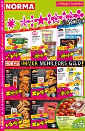 Gazetka promocyjna Norma - Norma - Gazetka - ważna od 11.09 do 11.09.2023 - strona 16 - produkty: activia, Becher, bounty, bourbon, braten, bratwurst, cerealien, eis, Eisriegel, ente, fleisch, frucht, fruchtfleisch, hackfleisch, hähnchenschenkel, henkel, kirsch, knoblauch, lebensmittel, LG, Löffel, mac, mars, meersalz, milch, natur, olive, paprika, pudding, regal, reis, riegel, rind, rinder, rinderhackfleisch, Rückensteak, rückensteaks, saft, sahne, salz, schenkel, schoko, schwein, schweine, snickers, steak, steaks, Ti, tiefpreis, tomate, tomaten, vanille, vollmilch, wein, weine, wurst