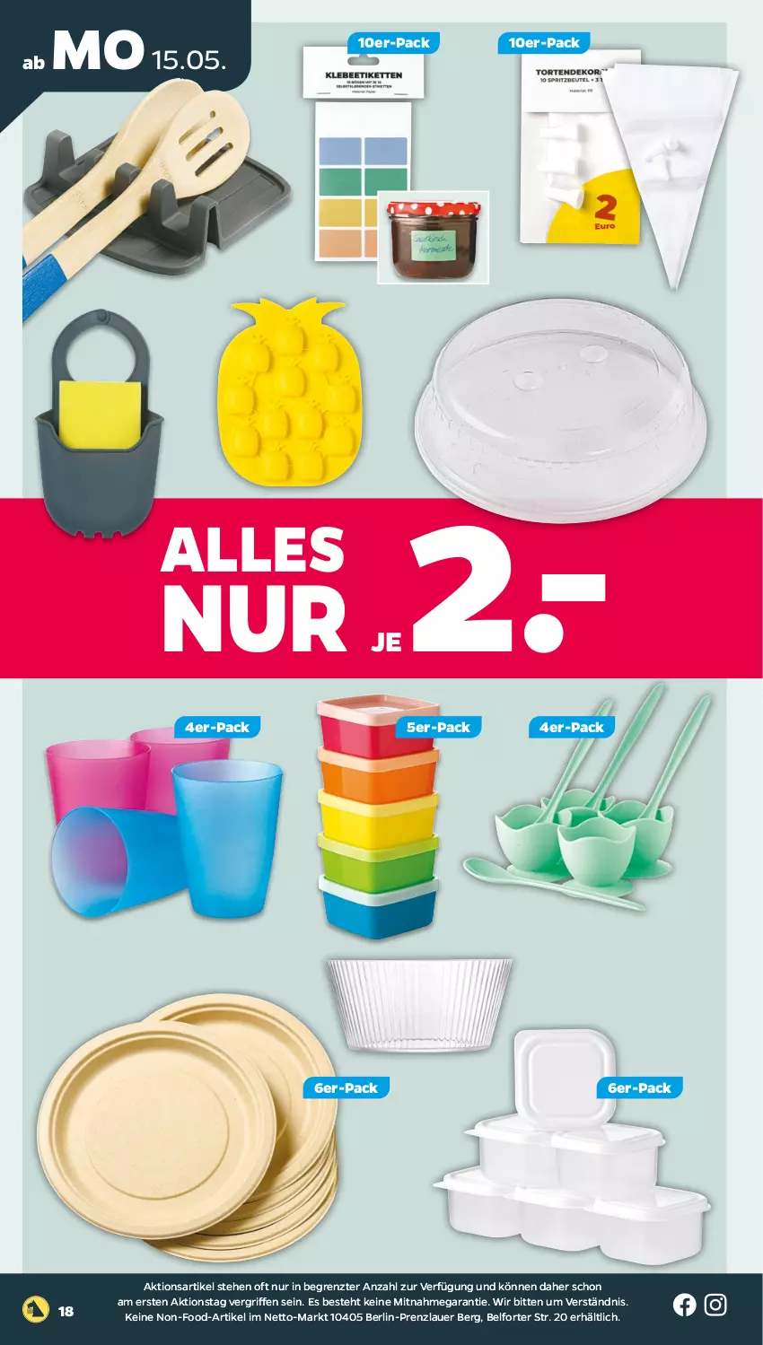 Aktueller Prospekt Netto - Woche 20 - von 15.05 bis 20.05.2023 - strona 18 - produkty: auer, Ti, ZTE