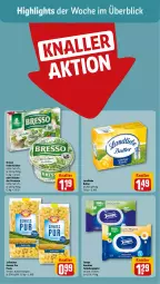 Gazetka promocyjna Rewe - Prospekte - Gazetka - ważna od 13.01 do 13.01.2024 - strona 2 - produkty: bresso, butter, feuchtes toilettenpapier, kräuter, landliebe, nuss, oder kräuter, papier, pasta, Tempo, toilettenpapier