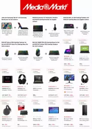 Gazetka promocyjna Media Markt - Prospekte - Gazetka - ważna od 23.02 do 23.02.2022 - strona 1 - produkty: acer, asus, Bona, festplatte, gaming maus, Headset, hero, HP, lack, latte, lenovo, lion, logitech, Maus, ndk, notebook, Razer, Samsung, samsung galaxy, sandisk, spee, ssd, tablet, Tastatur, Ti, versandkostenfrei