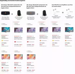 Gazetka promocyjna Media Markt - Prospekte - Gazetka - ważna od 23.02 do 23.02.2022 - strona 4 - produkty: angebot, angebote, eis, herta, In-Ear Kopfhörer, jbl, kopfhörer, lautsprecher, led tv, Philips, qled, reis, Samsung, samsung qled tv, Tasche, Ti, wasser