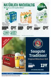 Gazetka promocyjna Metro - Starke Marken - Gazetka - ważna od 10.08 do 10.08.2022 - strona 3 - produkty: flasche, getränk, getränke, limo, Palette, Paula, paulaner, tee, Ti, volvic
