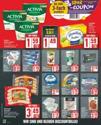 Gazetka promocyjna Edeka - Prospekte - Gazetka - ważna od 25.05 do 25.05.2024 - strona 6 - produkty: activia, activia joghurt, bruzzzler, butter, danone, danone activia, deka, eis, joghur, joghurt, landliebe, natur, reis, tee, Ti, top-preis, wiesenhof