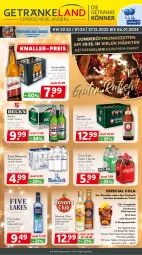 Gazetka promocyjna Getraenkeland - Gazetka - ważna od 06.01 do 06.01.2024 - strona 1 - produkty: aktionspreis, Alwa, ball, beck's, bestpreis, bestpreise, bismarck, coca-cola, cocktail, cocktails, cola, drink, eis, eiswürfel, Elan, elle, fanta, flasche, garnier, getränk, getränke, hasseröder, Havana Club, mineralwasser, orange, orangen, reis, Spaten, sprite, Ti, vodka, wasser, würfel