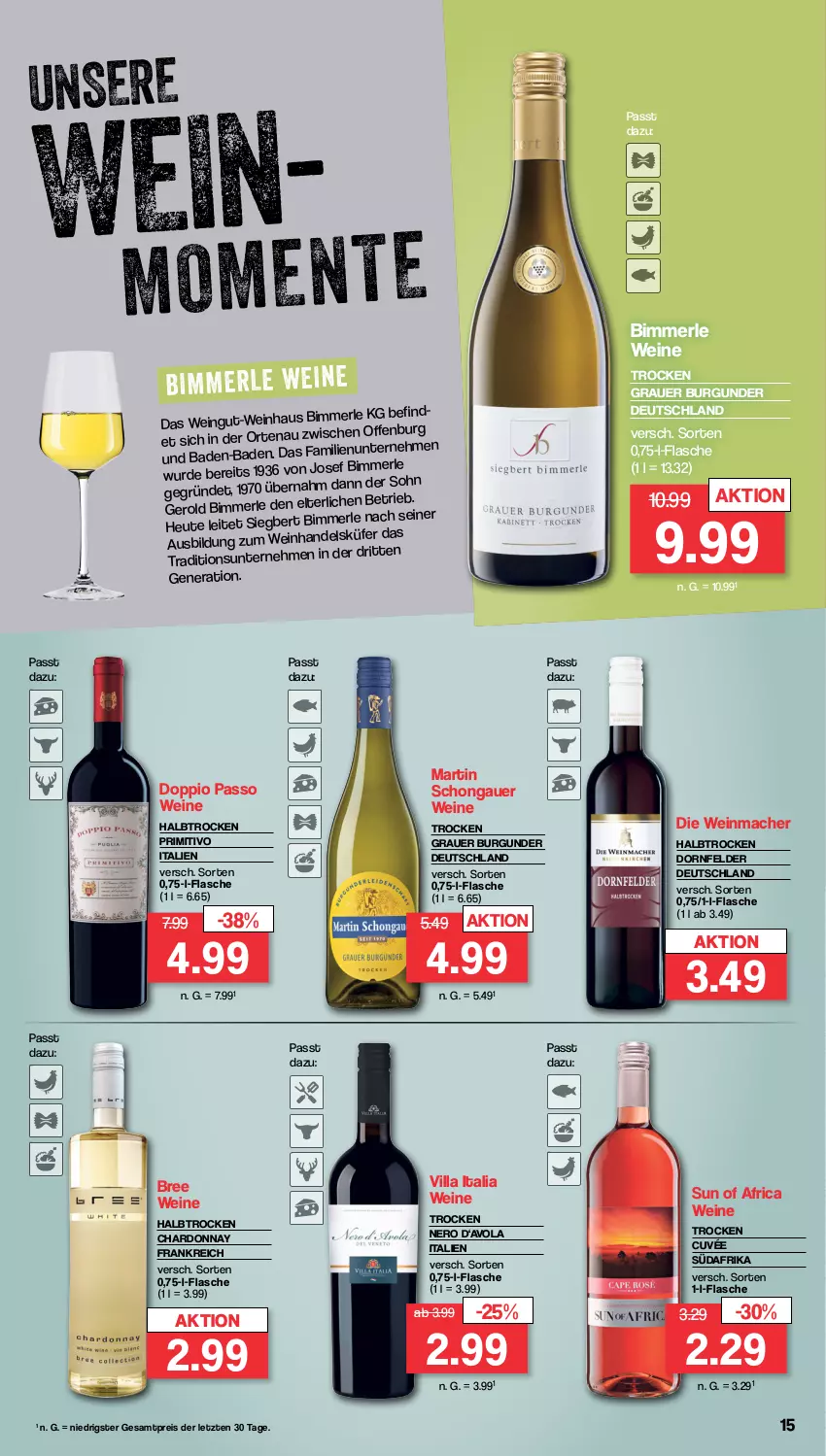 Aktueller Prospekt Famila - Prospekte - von 25.03 bis 30.03.2024 - strona 15 - produkty: auer, Bad, bree, burgunder, chardonnay, cuvée, decke, doppio passo, dornfelder, eis, ente, flasche, grauer burgunder, Heu, mac, merl, nero, passo, primitivo, reis, Ti, usb, wein, weine, ZTE