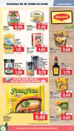 Gazetka promocyjna Famila - Prospekte - Gazetka - ważna od 30.03 do 30.03.2024 - strona 21 - produkty: angebot, angebote, auer, Becher, beutel, bohne, bohnen, böklunder, decke, eier, eis, erbsen, fisch, flasche, gurke, gurken, kichererbsen, kidney, knacker, lebensmittel, linsen, maggi, maggi würze, Müller, nudel, nudeln, reis, saupiquet, suppe, terrine, thunfisch, Ti, Yum Yum, ZTE