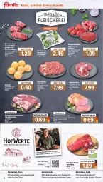 Gazetka promocyjna Famila - Prospekte - Gazetka - ważna od 30.03 do 30.03.2024 - strona 4 - produkty: beutel, blume, blumen, blumenkohl, braten, brokkoli, eis, ente, fleisch, gulasch, hackfleisch, kasseler, Knödel, lachs, Lachsbraten, mac, natur, rind, rinder, Rinderroulade, rinderrouladen, rindfleisch, rouladen, rwe, Schal, Schale, schnitten, schwein, schweine, schweinenacken, steak, suppe, Ti, Tiere, wein, weine