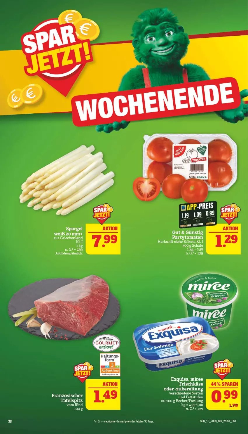 Aktueller Prospekt Marktkauf - Prospekt - von 26.03 bis 01.04.2023 - strona 38 - produkty: Becher, eis, frischkäse, Käse, reis, rind, Schal, Schale, Ti, tomate, tomaten, ZTE