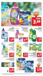 Gazetka promocyjna Marktkauf - Prospekt - Gazetka - ważna od 01.04 do 01.04.2023 - strona 22 - produkty: Bad, biff, bio, biozidprodukte, eier, eis, flasche, fleckentferner, Frosch, geschirr, geschirrspülmittel, Heu, kraft, milch, olive, oxi action, palmolive, Rauch, reiniger, reis, rwe, scheuermilch, Softlan, spee, sprühflasche, spülmittel, Ti, vanish, vanish oxi action, waschmittel, wc frisch, weichspüler, zitrone, zitronen, ZTE