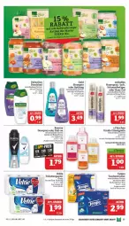 Gazetka promocyjna Marktkauf - Prospekt - Gazetka - ważna od 01.04 do 01.04.2023 - strona 23 - produkty: apfel, Bad, banane, bio, deo, deospray, duschbad, eis, flasche, flüssigseife, Guhl, haarspray, karotten, kartoffel, kartoffeln, lack, olive, palmolive, papier, reis, rexona, roll-on, Roller, schaumfestiger, Seife, shampoo, spülung, Tasche, taschen, taschentücher, Tempo, Ti, toilettenpapier, tücher, Wella, wellaflex, ZTE