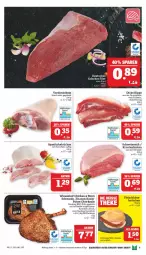 Gazetka promocyjna Marktkauf - Prospekt - Gazetka - ważna od 01.04 do 01.04.2023 - strona 9 - produkty: braten, brötchen, eis, Falsches Filet, filet, fleisch, fleischkäse, gewürz, Käse, krustenbraten, pute, reis, saft, schwein, schweine, Ti, wein, weine, wiesenhof, ZTE