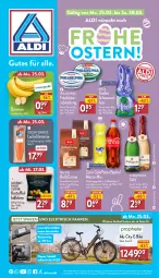 Gazetka promocyjna Aldi Nord - Von Montag - Gazetka - ważna od 30.03 do 30.03.2024 - strona 1 - produkty: aldi, aus der tiefkühlung, banane, bananen, beleuchtung, bellacrema, bohne, bohnen, bürste, bürsten, coca-cola, cola, dell, E-Bike, eis, elle, erfrischungsgetränk, fanta, filet, filets, flasche, frischkäse, getränk, gin, kartoffel, Käse, lachs, lachsfilet, lachsfilets, melitta, Mezzo Mix, milka, Mode, philadelphia, reis, rotkäppchen, Schal, Schale, sekt, sprite, teller, Ti, ZTE, zucker