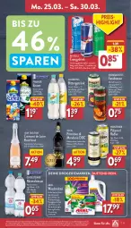 Gazetka promocyjna Aldi Nord - Von Montag - Gazetka - ważna od 30.03 do 30.03.2024 - strona 11 - produkty: alkohol, ariel, ariel waschmittel, brause, brut, crémant de loire, drink, eis, eistee, elle, erfrischungsgetränk, fassbrause, flasche, gerolsteine, gerolsteiner, getränk, gin, krombache, krombacher, pfanne, Pfanner, pils, pilsener, Pods, primitivo, radler, red bull, reis, Ria, rotwein, schweppes, steiner, tee, teller, Ti, warsteiner, waschmittel, wasser, wein, ZTE, zucker