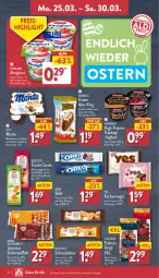 Gazetka promocyjna Aldi Nord - Von Montag - Gazetka - ważna od 30.03 do 30.03.2024 - strona 8 - produkty: almighur, almighurt, Becher, beutel, biscotto, blätterteig, blätterteiggebäck, creme, dessert, ehrmann, ehrmann almighurt, eis, erdnuss, ferrero, frucht, fruchtjoghurt, haselnuss, joghur, joghurt, keks, kekse, Kinder, Kinder Maxi, kinder maxi king, kuchen, milch, Milchdessert, mit frucht, monte, nuss, oreo, pudding, reis, riegel, schoko, Spezi, Ti, waffeln, zott, Zott Monte, zucker