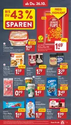 Gazetka promocyjna Aldi Nord - Von Montag - Gazetka - ważna od 28.10 do 28.10.2023 - strona 33 - produkty: aufstrich, Becher, beutel, biscotto, bonbons, brot, brotaufstrich, cerealien, Coleslaw, creme, eis, eiskaffee, erdnuss, gelee, getränk, gin, kaffee, kakao, karotten, Kraut, krautsalat, kuchen, mac, mars, meersalz, milch, milky way, nuss, oreo, Pfannkuchen, Poffertjes, Popp, reis, salat, salz, SANTE, schoko, schokolade, Schwartau, snack, snack time, snacks, starbucks, Sun Snacks, Sweetland, Ti, twix, ZTE