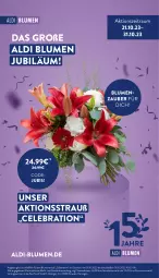 Gazetka promocyjna Aldi Nord - Von Montag - Gazetka - ważna od 28.10 do 28.10.2023 - strona 43 - produkty: aldi, angebot, blume, blumen, Blumenstrauß, eis, hero, ndk, reis, Ti, uhr