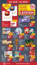 Gazetka promocyjna Aldi Nord - Von Montag - Gazetka - ważna od 28.10 do 28.10.2023 - strona 6 - produkty: aldi, angebot, angebote, beutel, biscotto, chips, chipsfrisch, coppenrath, eis, elle, ferrero, funny-frisch, haselnuss, karamell, keks, kekse, Kinder, knoppers, küche, kuchen, Kugel, landküche, Lust auf Kuchen, mandel, mandeln, marzipan, merci, milch, milka, ndk, nuss, reis, schnitten, Schöller, storck, teller, Ti, zucker