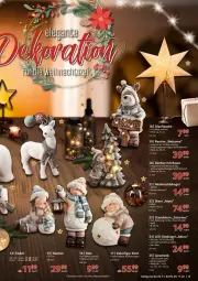 Gazetka promocyjna Selgros - Weihnachten Spezial - Gazetka - ważna od 30.11 do 30.11.2022 - strona 13 - produkty: batterie, batterien, beleuchtung, bett, cola, Dekofigur, eier, eis, flasche, glasflasche, Glaskugel, Kugel, Ria, rum, Schal, tee, Ti, Vase