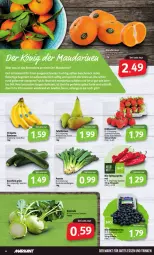 Gazetka promocyjna Markant - Prospekte - Gazetka - ważna od 26.02 do 26.02.2022 - strona 4 - produkty: banane, bananen, beere, beeren, bio, Birnen, chiquita, erdbeere, erdbeeren, gutes essen, heidelbeere, heidelbeeren, LG, mandarine, mandarinen, paprika, Schal, Schale, Spitzpaprika, tafelbirnen, Ti, zucchini