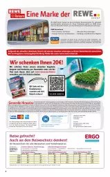 Gazetka promocyjna Rewe Reisen - Reiseprospekt - Gazetka - ważna od 30.09 do 30.09.2022 - strona 2 - produkty: alpro, angebot, angebote, auer, buch, drucker, eier, eis, elle, Engel, erde, gin, Handy, inklusivleistungen, kamera, kerze, LG, mastercard, papier, reis, reiseveranstalter, rel, ring, Spezi, Ti, top-preis, uhr, vita