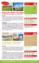 Gazetka promocyjna Rewe Reisen - Reiseprospekt - Gazetka - ważna od 30.09 do 30.09.2022 - strona 27 - produkty: alkohol, alkoholfreie getränke, alkoholische getränke, axe, Bad, Bademantel, bier, bio, buch, Couch, dusche, eier, eis, erde, Fulda, Gesundheit, getränk, getränke, gutschein, inklusivleistungen, kaffee, kaffeemaschine, Kinder, kochfeld, kosmetik, küche, kuchen, Küchen, Küchenzeile, kühlschrank, kurtaxe, leine, LG, Mantel, natur, rama, reis, salat, SANTE, Schrank, sessel, snack, suppe, suppen, Ti, toast, toaster, uhr, wasser, wein