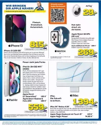 Gazetka promocyjna Euronics - Prospekte - Gazetka - ważna od 06.07 do 06.07.2022 - strona 7 - produkty: angebot, Apple, Apple Pencil, Apple Watch, Apple Watch SE, asti, auto, bio, chips, decke, deo, eis, elle, ente, fanta, gin, GPS, ipad, ipad air, iphone, IPhone 13, kamera, Kameras, leine, mac, rama, reis, ring, Spiele, Ti, tisch, usb