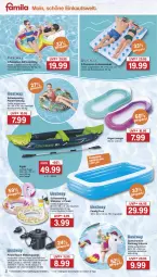 Gazetka promocyjna Famila - Prospekte - Gazetka - ważna od 22.06 do 22.06.2024 - strona 2 - produkty: adapter, aqua, eis, Elektro, elle, family pool, fanta, Kajak, kopfstütze, luftmatratze, matratze, pool, reis, ring, schwimmring, teller, Ti, ZTE