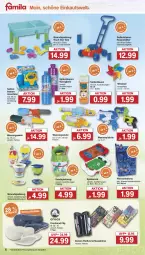 Gazetka promocyjna Famila - Prospekte - Gazetka - ważna od 22.06 do 22.06.2024 - strona 6 - produkty: ball, beispielabbildung, eis, elle, Mode, rasen, rasenmäher, reis, Sandspielzeug, Seife, senf, spielzeug, Strandspiel, teller, Ti, tisch, wasser, Wasserball, Wasserballons, wasserpistole