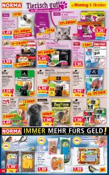 Gazetka promocyjna Norma - Norma - Gazetka - ważna od 16.10 do 16.10.2023 - strona 10 - produkty: aust, beutel, Calcium, eis, ente, erdnüsse, fisch, fleisch, Geflügel, gelee, katzennahrung, Katzenstreu, Katzentrockenfutter, klumpstreu, kokos, lachs, mehl, natur, nuss, pastete, Perfect Fit, portionsbeutel, reifen, rind, sauce, sekt, snack, snacks, Streufutter, Ti, trockenfutter, truthahn, weck, whiskas, WICK