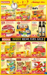 Gazetka promocyjna Norma - Norma - Gazetka - ważna od 13.03 do 13.03.2023 - strona 5 - produkty: Becher, Berger, Brühe, champignon, champignons, creme, dell, deo, eis, elle, flasche, fleisch, frikadellen, frühstücksfleisch, gin, gulasch, Hähnchenfleisch, hühner, karamell, kirsch, Königsberger Klopse, kräuter, kräutern, kuchen, Kürbis, Kürbiskernöl, leine, mac, malz, mandel, nudel, nudeln, nuss, pudding, rind, saft, sahne, Schmalz, schoko, schokolade, schwein, schweine, schweinegulasch, Soße, Speck, Spezi, Ti, topf, truthahn, vanille, wein, weine, wurst, zwiebel