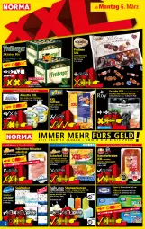 Gazetka promocyjna Norma - Norma - Gazetka - ważna od 13.03 do 13.03.2023 - strona 6 - produkty: almette, auer, aufschnitt, Becher, beutel, braten, creme, eis, ente, flasche, fleisch, gefrierbeutel, kaffee, kasseler, Kasselerbraten, kerze, kräuter, küche, kühlregal, Mett, mint, minutenschnitzel, natur, orange, pils, pralinen, regal, reifen, rind, schnitten, schnittlauch, schnitzel, schwein, snack, snacks, spitzenqualität, Ti, tuc, tücher, weck, wein, zipper