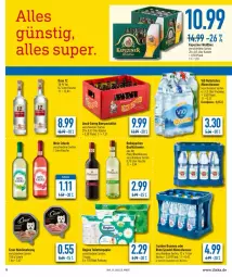 Gazetka promocyjna Diska - Prospekte - Gazetka - ważna od 02.04 do 02.04.2022 - strona 9 - produkty: Alwa, bier, brunnen, eis, flasche, franken brunnen, gin, hundenahrung, mineralwasser, papier, qualitätswein, reis, rotkäppchen, Schal, Schale, schorle, Spezi, Sprudel, wasser, wein