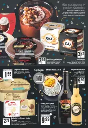 Gazetka promocyjna Edeka - Angebote der Woche - Gazetka - ważna od 25.12 do 25.12.2021 - strona 17 - produkty: angebot, baileys, bourbon, cola, creme, cremissimo, dessert, desserts, eis, eiscreme, ferrero, Ferrero Rocher, flasche, gin, irish cream, langnese, langnese cremissimo, maracuja, merl, mousse, Mousse au Chocolat, nuss, pfirsich, raffaello, Ria, ritter, Schal, Schale, sim, Ti, vanille, velvet