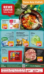 Gazetka promocyjna Rewe - Prospekte - Gazetka - ważna od 20.02 do 20.02.2022 - strona 1 - produkty: aktionspreis, angebot, angebote, Astra, Brei, coca-cola, cola, eis, eisbergsalat, elle, exquisa, exquisa frischkäse, frischkäse, frischkäsezubereitung, frosta, Heu, kartoffel, kartoffelbrei, Käse, kasseler, maggi, miree, mit röstzwiebeln, nudel, nudeln, reis, Ria, röstzwiebeln, rum, salat, sauce, terrine, Ti, uhr, zwiebel, zwiebeln