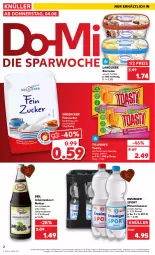 Gazetka promocyjna Kaufland - Spezielle Angebote - Gazetka - ważna od 10.08 do 10.08.2022 - strona 2 - produkty: Alwa, angebot, beere, beeren, creme, eis, eiscreme, johannisbeere, Johannisbeeren, landliebe, landliebe eiscreme, mineralwasser, Nektar, reis, snack, Sport, südzucker, Ti, Tillman's, toast, toasty, wasser, ZTE, zucker