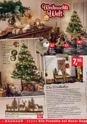 Gazetka promocyjna Bauhaus - Prospekte - Gazetka - ważna od 03.12 do 03.12.2022 - strona 2 - produkty: Bau, braun, Brei, brie, elle, Holz, kraft, Kugel, leine, Lusti, mango, Rauch, rwe, Schleich, Tannenbaum, teller, Ti, Tiere, weck, weihnachten, Wichtel