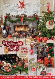 Gazetka promocyjna Bauhaus - Prospekte - Gazetka - ważna od 03.12 do 03.12.2022 - strona 4 - produkty: ente, Glaskugel, Holz, knacker, Kugel, nuss, Nussknacker, Schneekugel, Ti, uhr