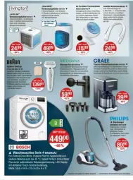 Gazetka promocyjna Vmarkt - Prospekte - Gazetka - ważna od 01.05 do 01.05.2024 - strona 16 - produkty: akku, angebot, angebote, arctic air, auto, Bad, Badewanne, beutel, edelstahl, eis, elle, epilierer, filterkaffee, isana, isolierkanne, kaffee, kaffeemaschine, leine, LG, medisana, Nachtlicht, Philips, Rauch, reis, ring, sana, spee, staubsauger, tasse, teller, Ti, tisch, tischventilator, usb, ventilator, Wanne, waschmaschine, wasser